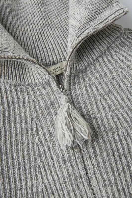 OLD JOE | BLENDED KENPI ZIP SWEATER - RIZID