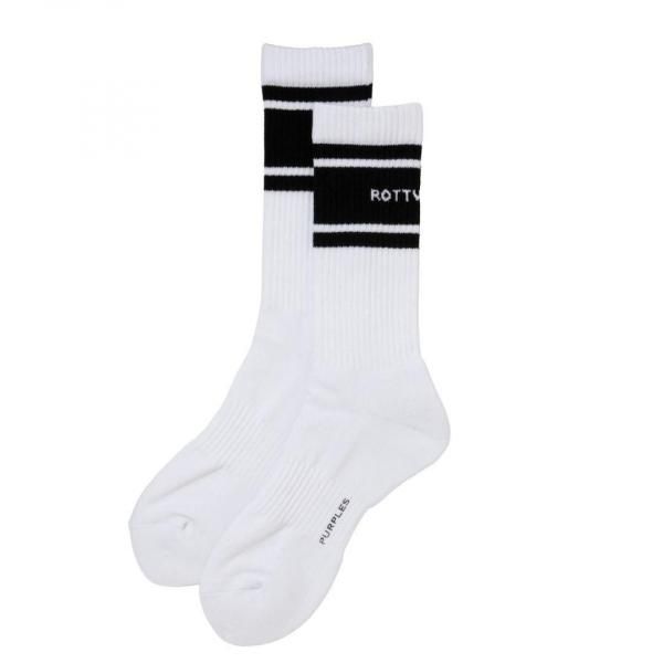 <img class='new_mark_img1' src='https://img.shop-pro.jp/img/new/icons1.gif' style='border:none;display:inline;margin:0px;padding:0px;width:auto;' />ROTTWEILER(åȥ磻顼)/R9 LINE SOX(WHITE.GREEN