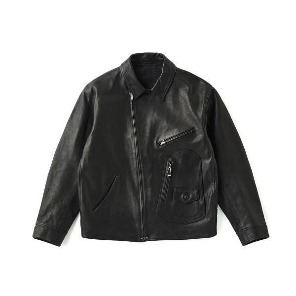 OLD JOE PATINA HORSE HIDE レザー ライダース 40 OLD JOE PATINA HORSE-HIDE PERFECTO JACKET (PATINA BLACK