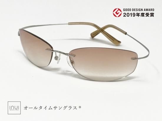オールタイムサングラス チタン ブラウン - 【オールタイム オールタイムサングラス チタン ブラウン - 【オールタイム