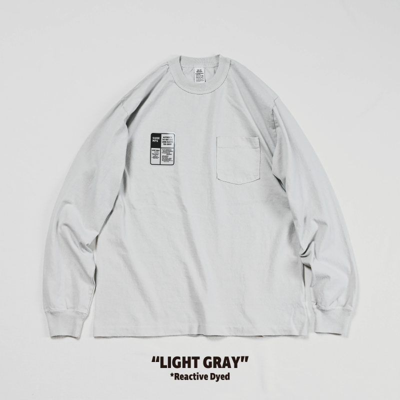 SURE'S LS T-Shirt Off White and Loud Pigment SURE'S LS T-Shirt Off White and Loud Pigment