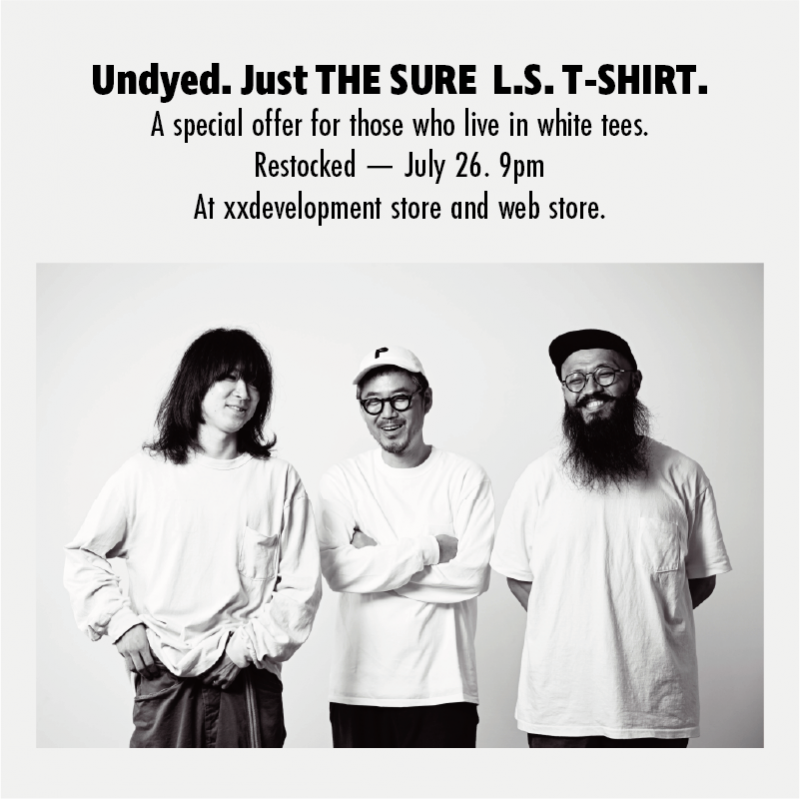 SURE TEE L/S Off White サイズＬ 新品未使用品 2枚 The SURE TEE L/S Off White and Loud Pigment