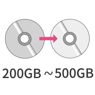 データコピー（500GBまで）