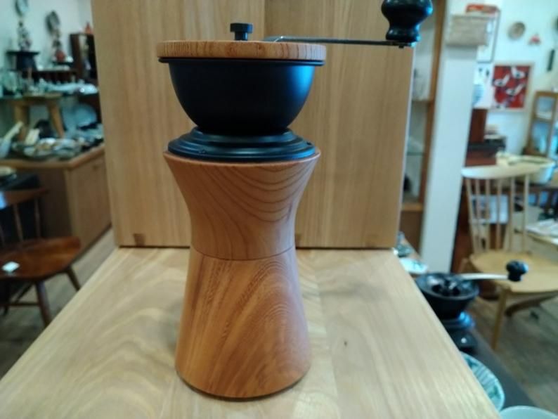 欅けやき奈良工芸お茶台机