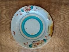 砥部焼の和食器 中田窯の中皿【砥部工房 からくさ】