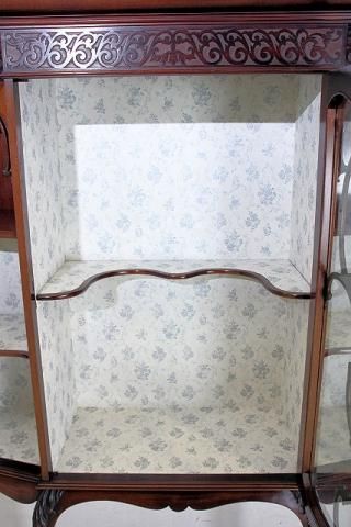 イギリス アンティーク家具 ディスプレイ キャビネット 1930年頃