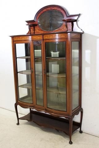 英国アンティーク家具 | マホガニー キャビネット - 【通販
