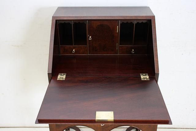 英国アンティーク家具 | ウォルナット ライティングデスク - 【通販