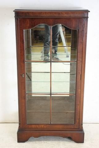 英国アンティーク家具 | スモールガラスキャビネット - 【通販