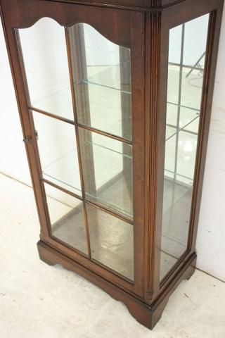 英国アンティーク家具 | スモールガラスキャビネット - 【通販