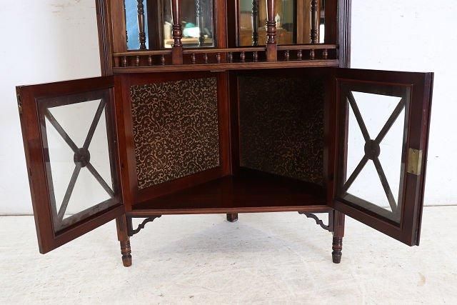 英国輸入品 アンティーク C.1830 マホガニー コーナーキャビネット 英国輸入品 アンティーク C.1830 マホガニー コーナーキャビネット