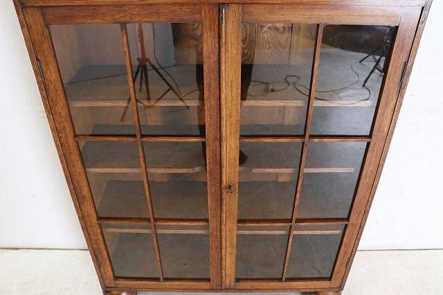 イギリス アンティーク　家具 ディスプレイ キャビネット　1930年頃 508A 専用オールドパイン カップボード キャビネット 検）イギリス