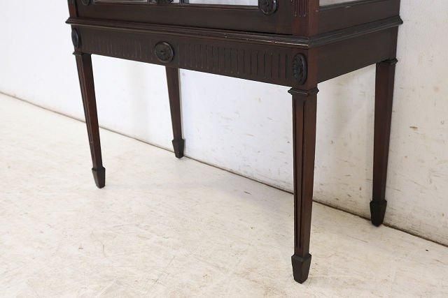 英国アンティーク家具 | ビクトリアンディスプレイキャビネット