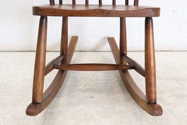 英国アンティーク家具 | エルム ボウバック ロッキングチェア - 【通販