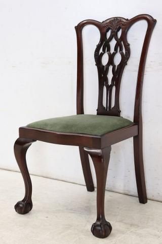 ①1脚/4脚 イギリス アンティーク 家具 ダイニング チェア 椅子 送料無料 アンティーク家具 安い 椅子 ダイニングチェアセット 4