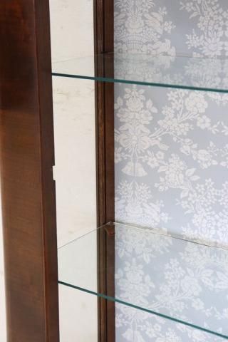 英国アンティーク家具 | スモール ガラスキャビネット - 【通販】英国