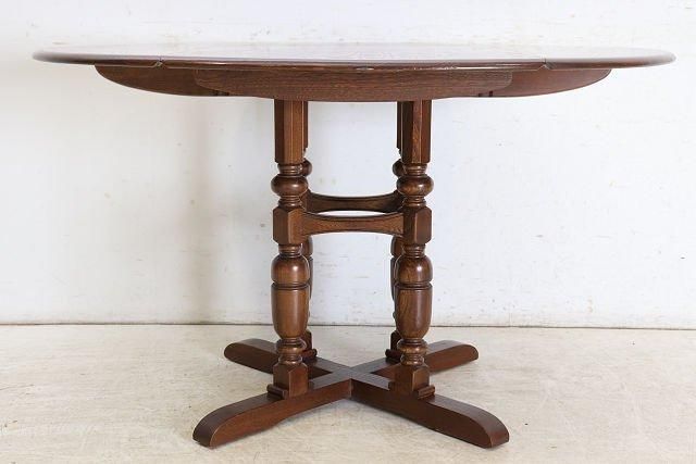 英国ビンテージ | ercol オーバル ダイニングテーブル - 【通販