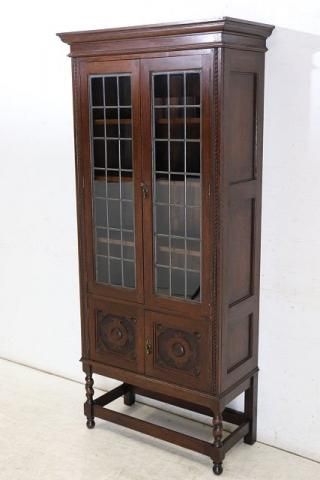英国アンティーク家具 | バリーシュガーツイスト 書棚 - 【通販