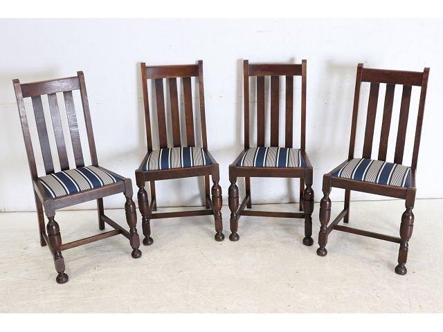 イギリス アンティーク 家具 ダイニングチェア 4脚セット 英国 4521e 英国アンティーク | ダイニングチェア 4脚セット - 【通販】英国