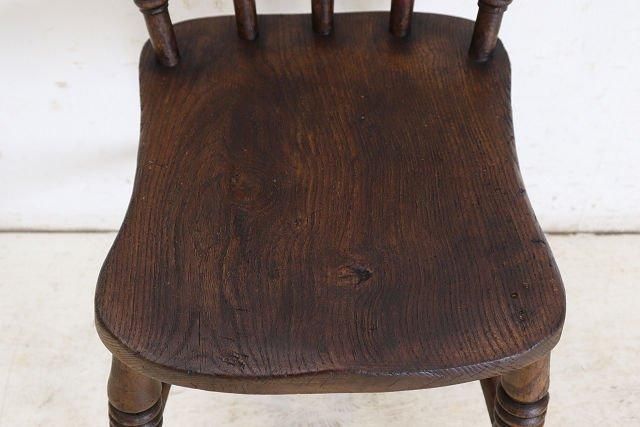 英国アンティークキッチンチェア | 1890年代エルム製 - 【通販 英国アンティークキッチンチェア | 1890年代エルム製 - 【通販