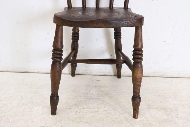 英国アンティークキッチンチェア | 1890年代エルム製 - 【通販 英国アンティークキッチンチェア | 1890年代エルム製 - 【通販