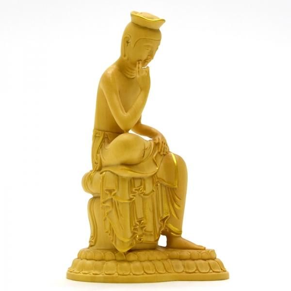 佛面 弥勒菩薩 廣隆寺 希少 レア 菩薩 佛面 仏教美術 美品 です。 限定1/弥勒菩薩】 MIROKUBOSATSU 広隆寺 仏面 - メルカリ