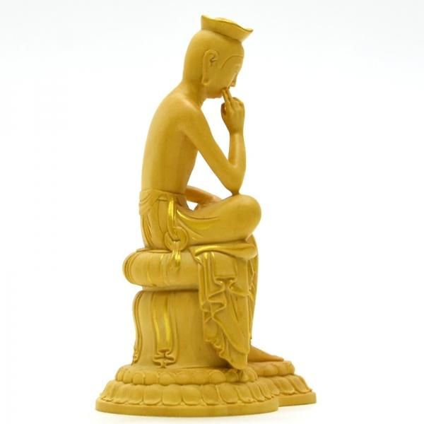 ky 仏教美術 古美術 仏像　菩薩様　菩薩観音　弥勒菩薩　高さ86㎝ BuddhismArt 弥勒菩薩｜アート仏像｜高品質仏像彫刻｜仏像フィギュア