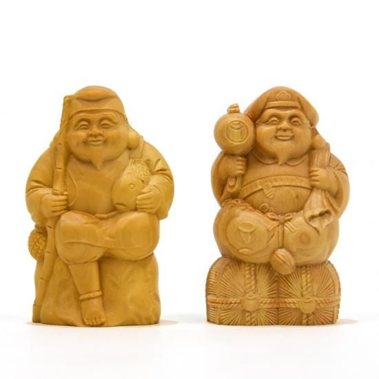 赤鯛乗恵比寿置物 恵比寿さま 鯛乗り 大鯛 鉄製 縁起物 レトロ