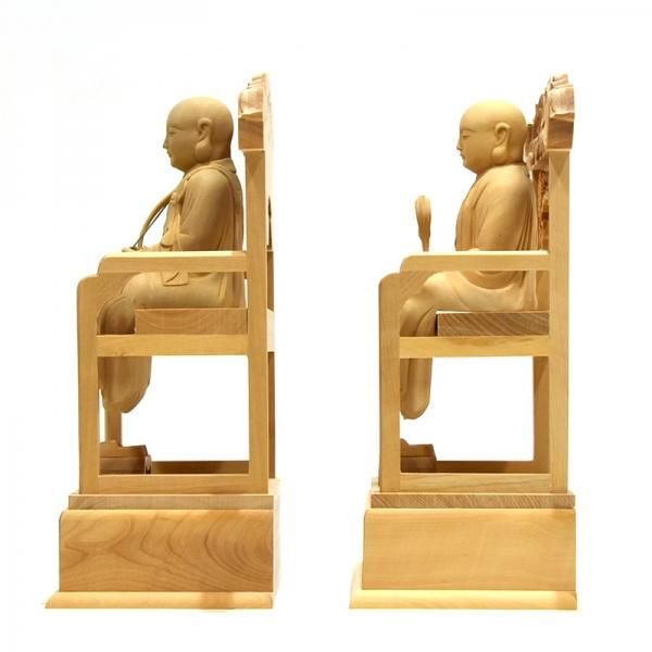 新品訳あり　曹洞宗の脇侍　道元禅師（承陽大師）と瑩山禅師（常済大師） 新品訳あり 曹洞宗の脇侍 道元禅師（承陽大師）と瑩山禅師（常済