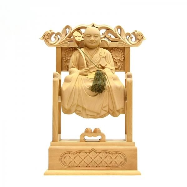 曹洞宗脇仏 柘植高祖道元（承陽大師）・太祖瑩山（常済大師）坐