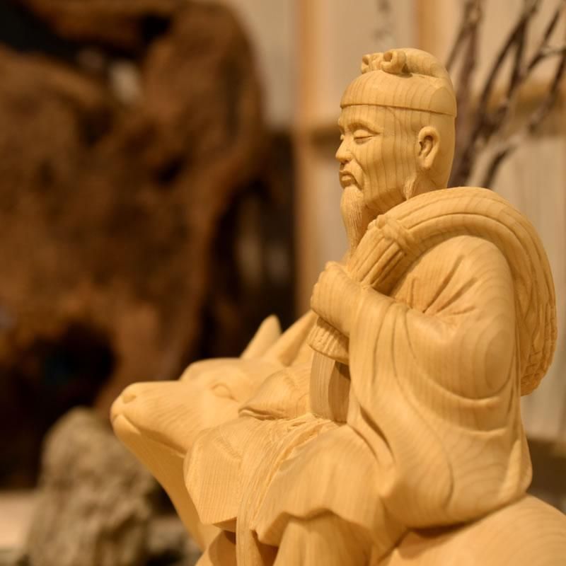 掛軸-1211　正木望州　稲荷大社大明神　共箱　宇迦之御魂神影像 桧木【稲荷神】 「宇迦之御魂神（うかのみたまかみ）」 本体高さ