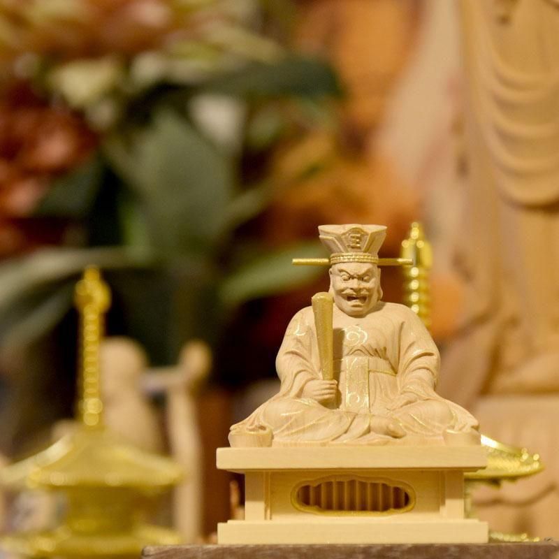 閻魔大王  様 沖縄 専用 仏像 販売 龍祥-Ryusho- | 仏像や木彫り・縁起物などの販売