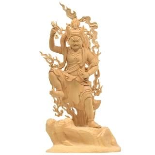桧　蔵王権現　20ｃｍ #064 桧 蔵王権現 20cm #064