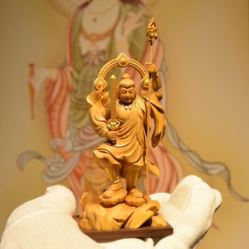 #勝軍地蔵 仏画 額装品 勝軍地蔵 仏画 額装品 - メルカリ