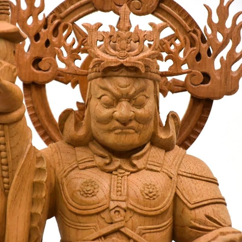 欅東寺（教王護国寺）形毘沙門天（多聞天）像 総高48㎝