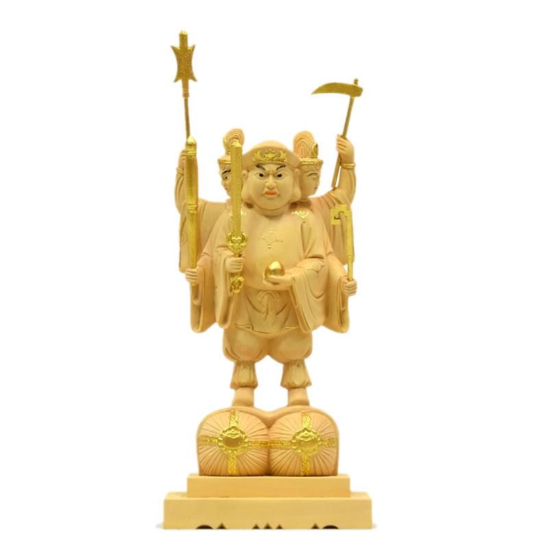 【修縁堂】古美術品 16CM 三面 塗り絵です 大黒天 修縁堂】古美術品 16CM 三面 塗り絵です 大黒天 - メルカリ