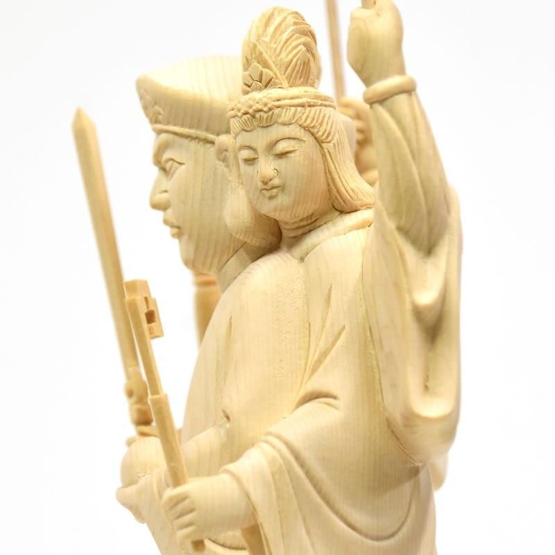 美品　比叡山　三面大黒天 三面大黒天【ポイント5％還元中】 : アートの友社 美術品 工芸
