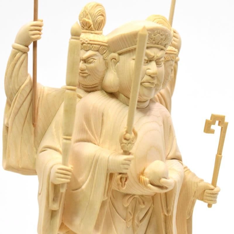 美品　比叡山　三面大黒天 美品 比叡山 三面大黒天 - メルカリ