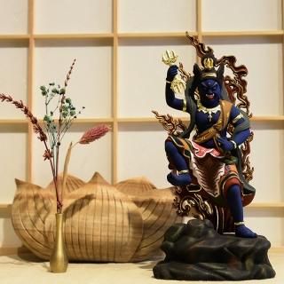 桧　蔵王権現　20ｃｍ #064 桧 蔵王権現 20cm #064