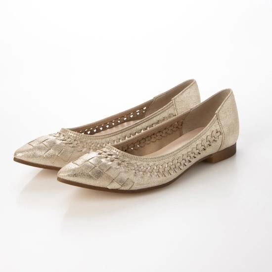 Jimmy choo スパンコールフラットパンプスサイズ38