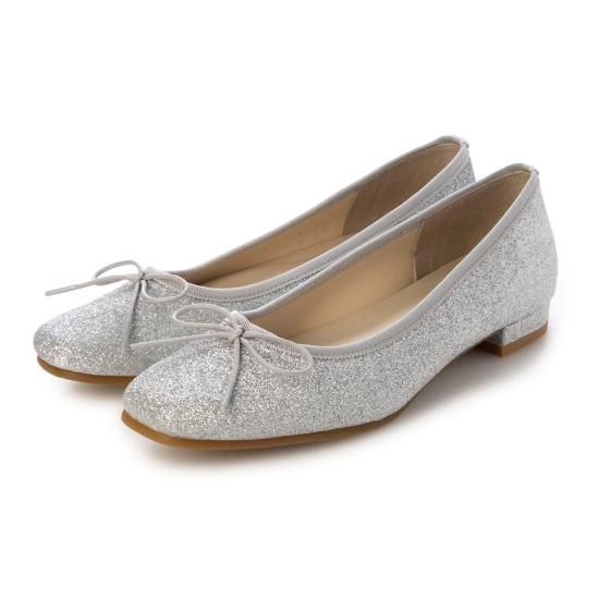 BENIR シルバーグリッターパンプス 23cm BENIR シルバーグリッター