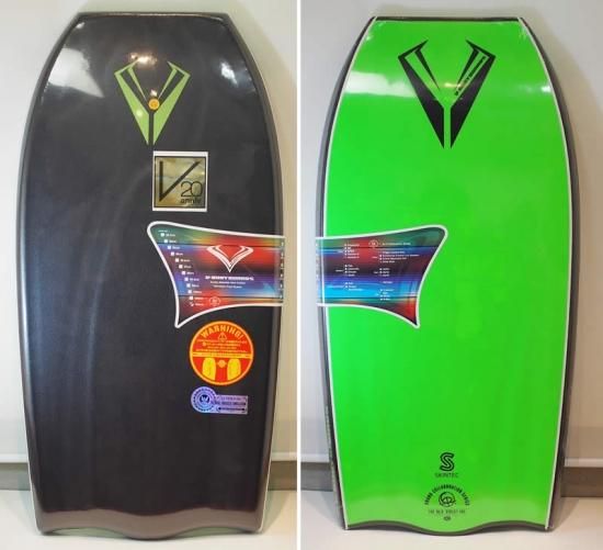 Ｖボード　ボディボード　美品 Vボディボード No.6+V【No.6とコラボの激レアボード】