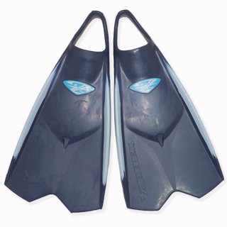 ゼベックフィン 【ZEBEC FINS】ミッドナイトブルー/アイスブルー　ボディボードフィン