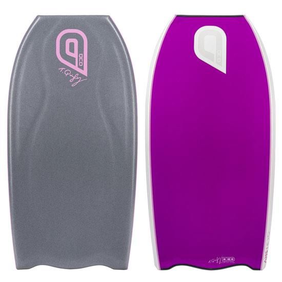 qcd ボディボード 96cm QCD キューシーディー DCC ボディーボード サーフィン ムラサキ