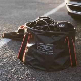 <img class='new_mark_img1' src='https://img.shop-pro.jp/img/new/icons5.gif' style='border:none;display:inline;margin:0px;padding:0px;width:auto;' />ソフトポータブルバケツ ブラック【O&E】畳みやすい!