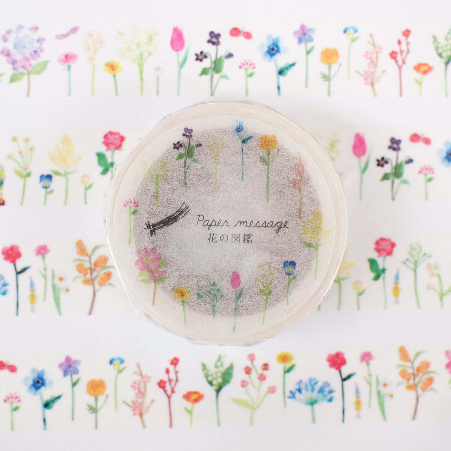 マスキングテープ「花の図鑑」 - Papermessaage