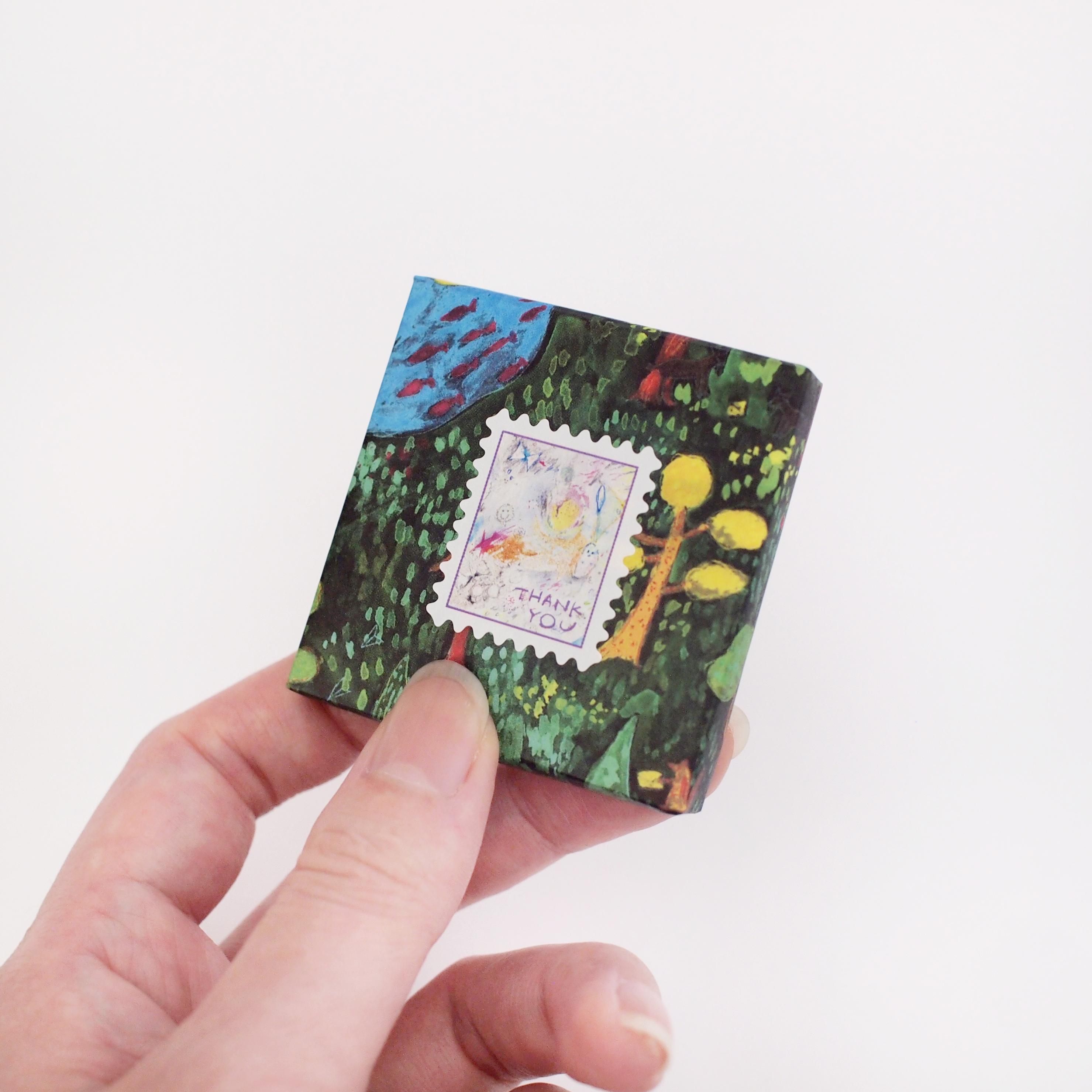 切手型シートシール - Papermessaage