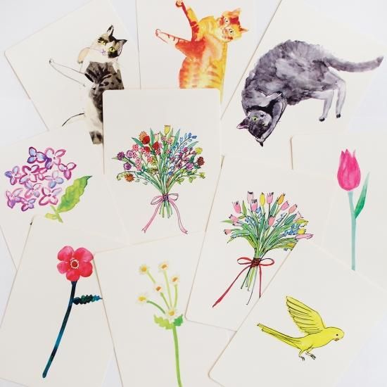 すけすけ封筒用ポストカード - Papermessaage