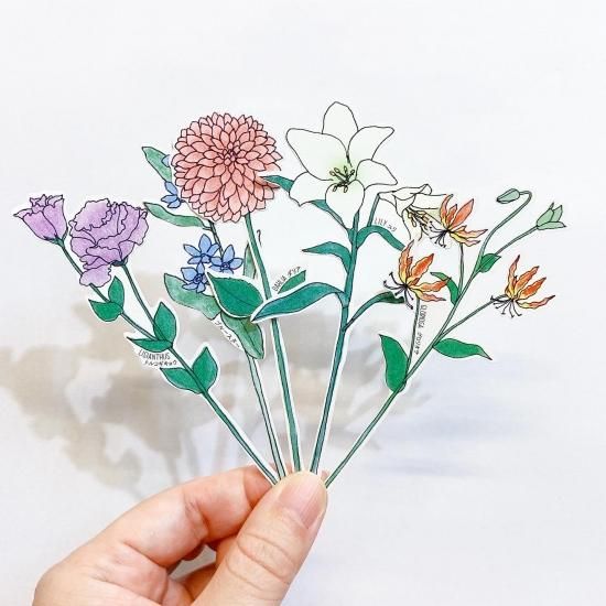 高知の花 一輪挿しカード Paper Message オンラインショップ