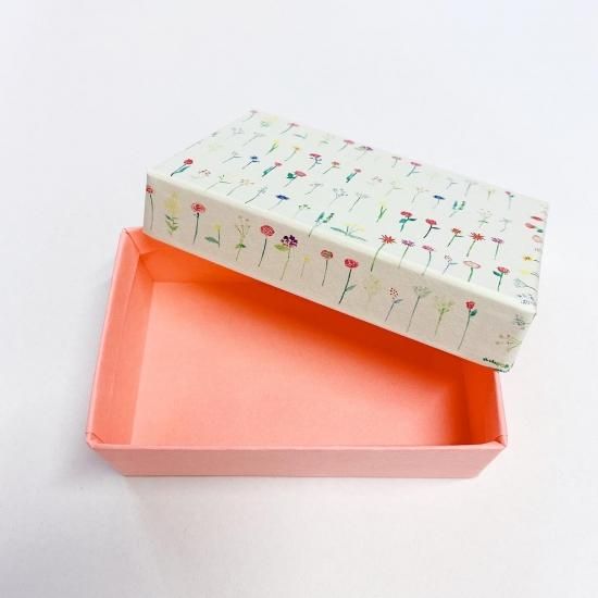 イラスト柄の名刺サイズ貼り箱 街の花 Paper Message オンラインショップ イラスト柄の名刺サイズ貼り箱 街の花 Paper Message オンラインショップ
